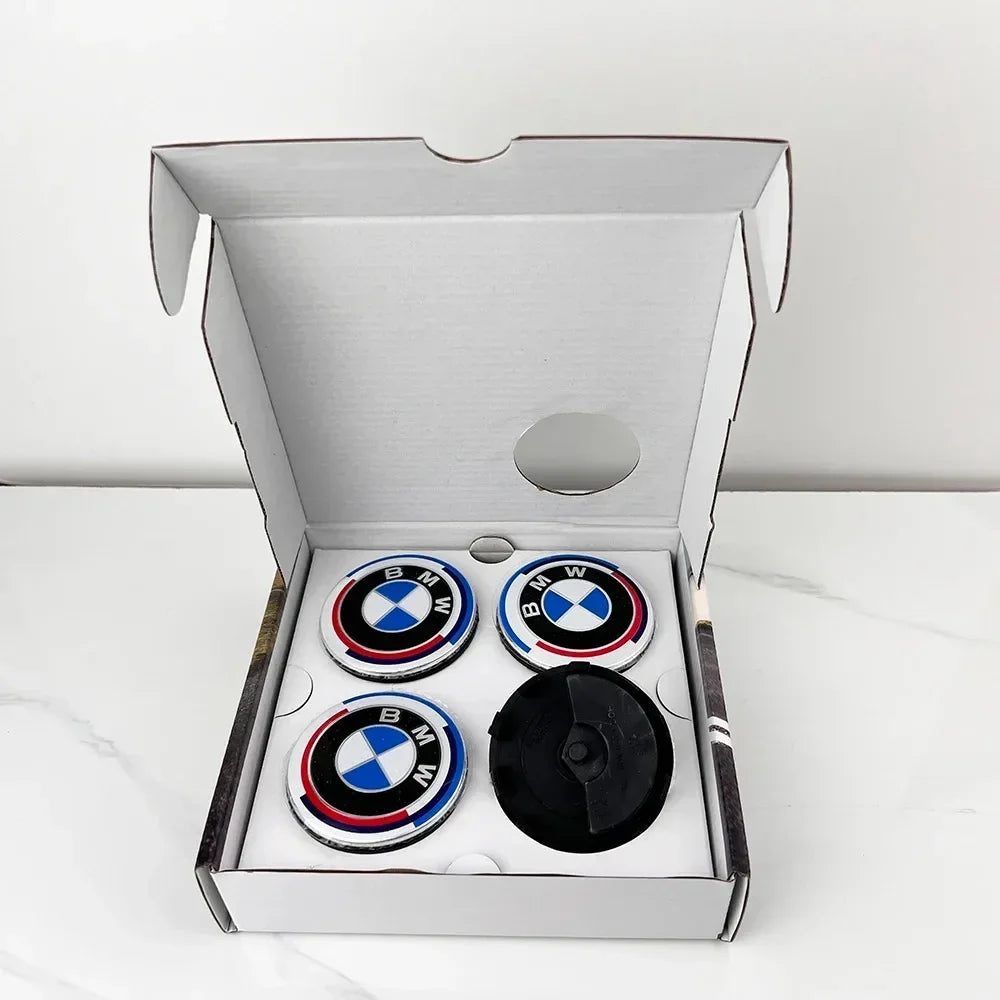 56mm/68mm Car Logo Floating Wheel Center Caps Hub Emblem Cover for BMW X1 X3 X4 X6 M2 M4 M5 F39 F45 F31 E82 E90 G32 E84 G01 G05