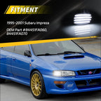 2X Front Corner Side Marker Light Parking Light Turn Signal Light LED For 1995 1996 1997 1998 1999 2000 2001 Subaru Impreza WRX