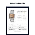 Casio Men's Watch Dual Display Screen Retro Style Personalized Dial Design Quartz Movement Water Resistant AQ-230A-