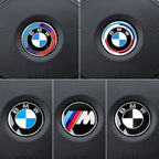 Auto Steering Wheel Center Aluminum Alloy Badge Logo Sticker Accessories For BMW G80 G06 G07 G42 G14 G15 G16 F82 F20 F21 F83 M2