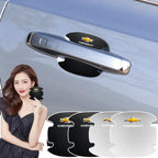 Car Door Sticker Carbon Fiber Scratches Resistant Cover For Chevrolet Silverado Impala Malibu Equinox Cruze Camaro Spark Aveo