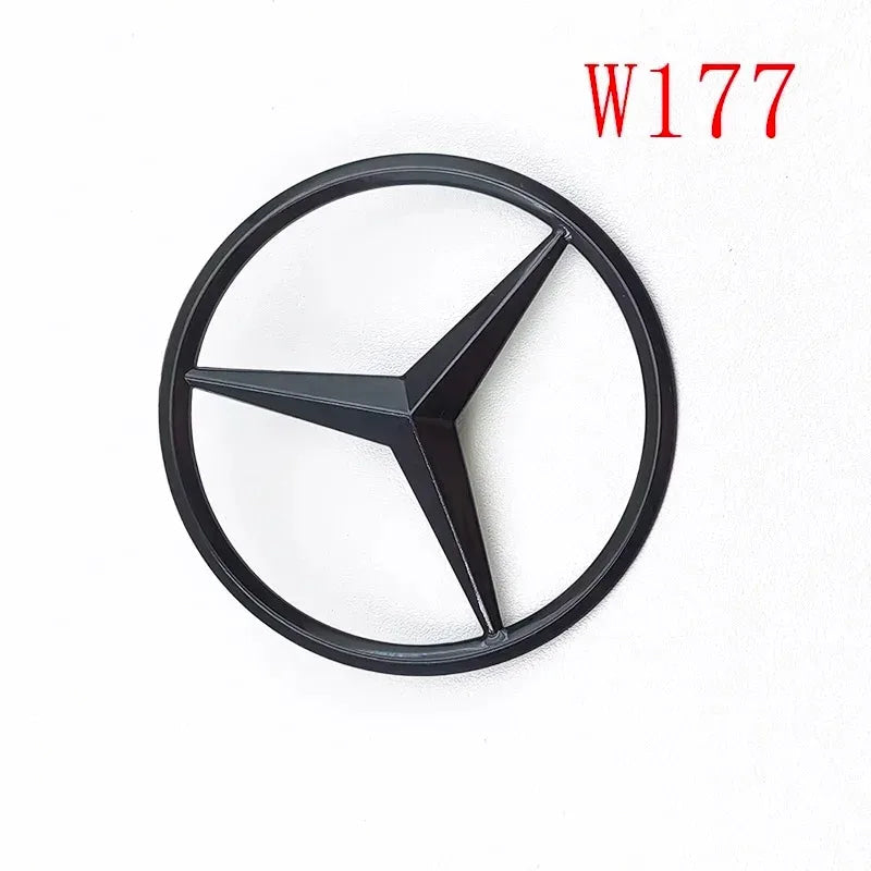 3D ABS Black A35 A45 A160 A180 A200 A250 Logo Letters 4MATIC Badge Car Rear Star Sticker AMG Emblem For Mercedes Benz