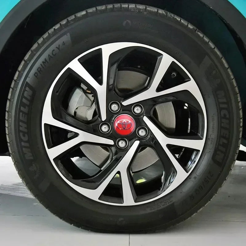 4pcs 60mm Car Tyre Wheel Center Hub Cap Badge For Toyota C-hr Prado Rav4 Yaris Hilux Prius Avensis Corolla Camry Accessories
