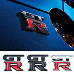 1pcs GTR Car Logo Emblem Metal Stickers R GT Decals Badge Labeling for Nissan Nismo GT-R, R32, R33, R34, R35, 370Z Accessories