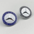 1pcs 57mm Car Front Hood Emblem Badge Bonnet Car Accessories For Mercedes Benz W204 W205 W212 W213 W221 W177 W246 GLA GLC CLA