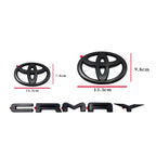 Autocollant emblème de coffre de voiture ABS noir brillant argenté pour Toyota, badge arrière CAMRY, lettres décoratives, access