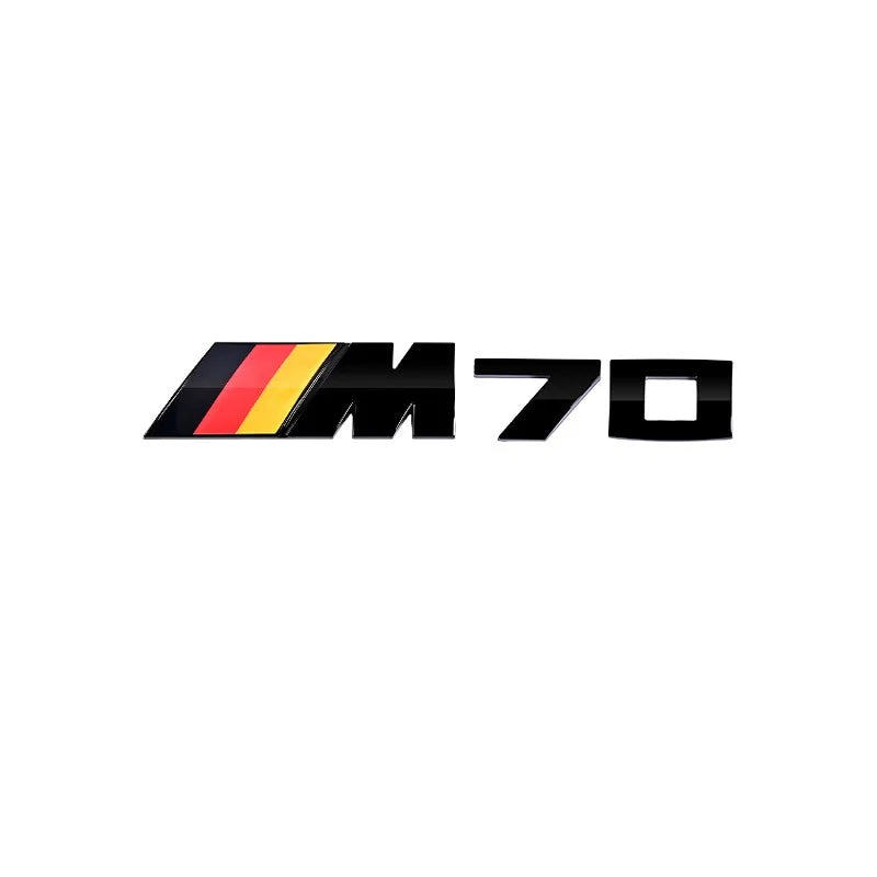 3D ABS Car Styling Rear Trunk Badge Emblem Logo Sticker Decoration Accessory For BMW M M1 M2 M3 M4 M5 M6 X7M X2M X4M X3M X5M X6M