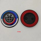 For BMW F20 F22 F23 F30 F80 F31 F34 F32 F82 F33 F10 F11 E81 E87 E63 E64 1Pcs 2 Holes 3 Holes Hood Emblem Trunk Badge Accessories