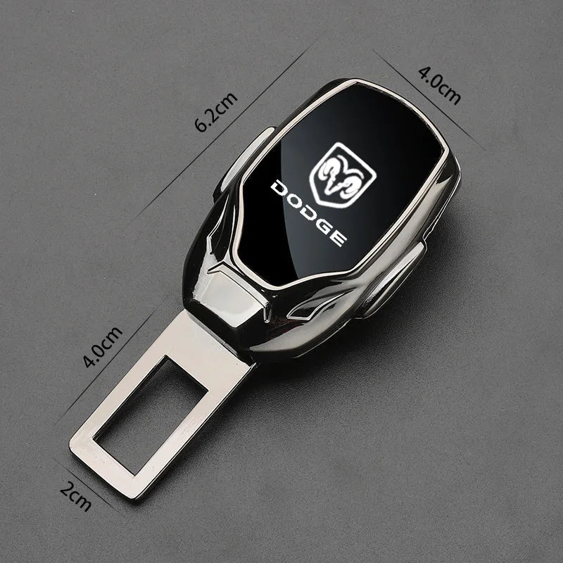 Car Seat Belt Clip Extender Alloy Seatbelt Lock Buckle for Dodge SRT NITRO Durango Caliber Viper Coolway CARAVAN JOURNEY Car
