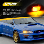 2X Front Corner Side Marker Light Parking Light Turn Signal Light LED For 1995 1996 1997 1998 1999 2000 2001 Subaru Impreza WRX