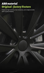 4PCS for Model 3 (2017-2023) 18 Inch Blade Wheel Cover Hubcaps Whirl Cap Rim Cover Replacement Wheel Cap Accessories for Tesla
