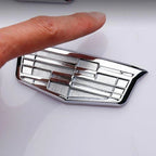 Car C-Pillar Rear Trunk Decorative Emblem Sticker, Anti-scratch Exterior Accessory for Cadillac XT5 CT4 ATSL XTS SRX Escalade