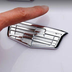 Car C-Pillar Rear Trunk Decorative Emblem Sticker, Anti-scratch Exterior Accessory for Cadillac XT5 CT4 ATSL XTS SRX Escalade