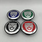 4pcs 3D 58mm For Car emblem Wheel hub Center Cap Badge covers sticker Decals Styling accessories