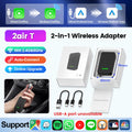 CarlinKit 5.0 & CarlinKit 4.0 Wireless CarPlay Android Auto Waze Music Spotify Auto For Audi Golf Peugeot Mazda KIA Mercedes MG
