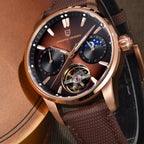 Pagani Design New Men's Automatic Mechanical Watch Tourbillon Clock Sapphire Stainless Steel Men's Military Watch