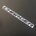 1PC 3D ABS Car Letter Logo Sticker Tail Bumper Badge Auto Rear Trunk Emblem Decals Accessories For Dodge Charger Caliber Journey