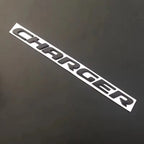 1PC 3D ABS Car Letter Logo Sticker Tail Bumper Badge Auto Rear Trunk Emblem Decals Accessories For Dodge Charger Caliber Journey