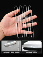 For Audi A4 B5 B6 A3 8P 8V 8L A5 A6 C6 C5 A1 A7 A8 Q2 Q3 TT Car Door Edge Anti Scratch Collision Protection Strip Stickers