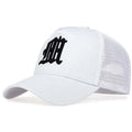 Unisex Personality Letter Embroidery Baseball Net Caps Spring Summer Outdoor Fishing Hat Adjustable Casual Hats Sunscreen Hat