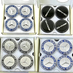 4Pcs 75MM for Mercedes Benz C E A B S Class GLE GLA GLB GLC GLS AMG W203 W204 W205 W176 W177 Floating Car Wheel Hub Center Caps