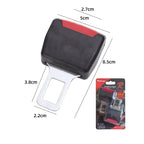 Extensor de Clip para cinturón de seguridad de coche, 2 uds., bloqueo de cinturón de seguridad, enchufe de hebilla, extensor de enchufe de inserción gruesa seguro