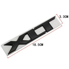 3D Metal XLT Letter Logo Car Trunk Body Badge Emblem Decals Sticker For Ford F150 F-150 Ranger T6 XLT Decoration Accessories