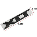 3D Metal XLT Letter Logo Car Trunk Body Badge Emblem Decals Sticker For Ford F150 F-150 Ranger T6 XLT Decoration Accessories
