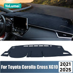 For Toyota Corolla Cross XG10 2021 2022 2023 2024 2025 Hybrid Car Dashboard Mat Sun Shade Non-Slip Pad Cover Carpet Accessories