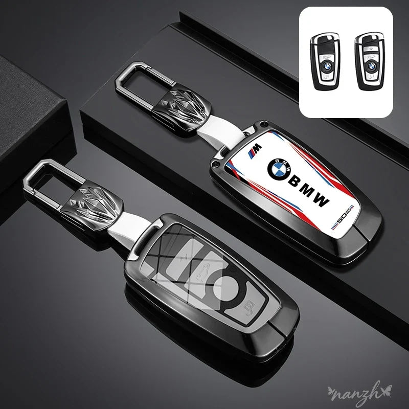 Car Remote Key Case Cover Shell Protector For BMW M Performance F30 F20 F10 F18 F22 F01 X3 X4 F06 F02 M3 M5 Auto Accessories