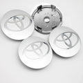 4Pcs Car Wheel Center Hub Caps Emblem Badge Rim Dust Cover For Toyota Corolla Camry Highlander Yaris Prius CHR Auto Accessories