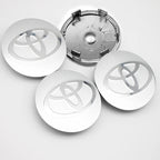 4Pcs Car Wheel Center Hub Caps Emblem Badge Rim Dust Cover For Toyota Corolla Camry Highlander Yaris Prius CHR Auto Accessories