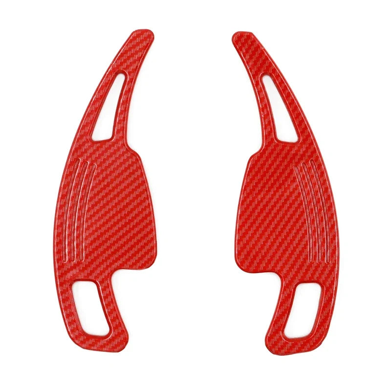2pcs/lot Car Sports Steering Wheel Shift Paddle Shifter fit For Audi A3 A4 A5 S3 S4 S5 SQ5 SQ7 Q2 Q3 Q5 Q7 TT TTS ABS Carbon