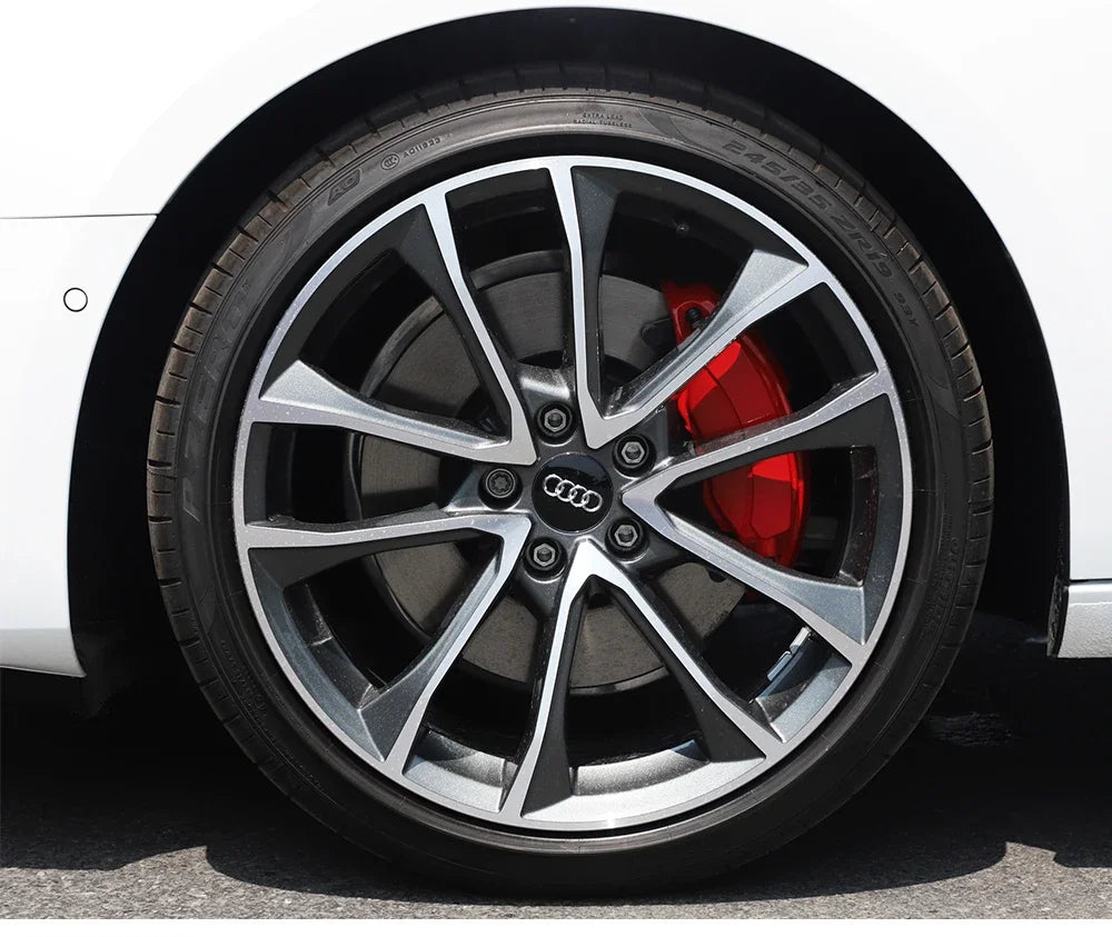 4pcs 60/61/68/69mm Car Wheel Center Hub Cap Rim Cover Car Goods For Audi B7 B5 B6 B8 B9 8P A3 A4 A5 A6 A7 A8 Q3 Q5 Q7 Q8 A1 8V
