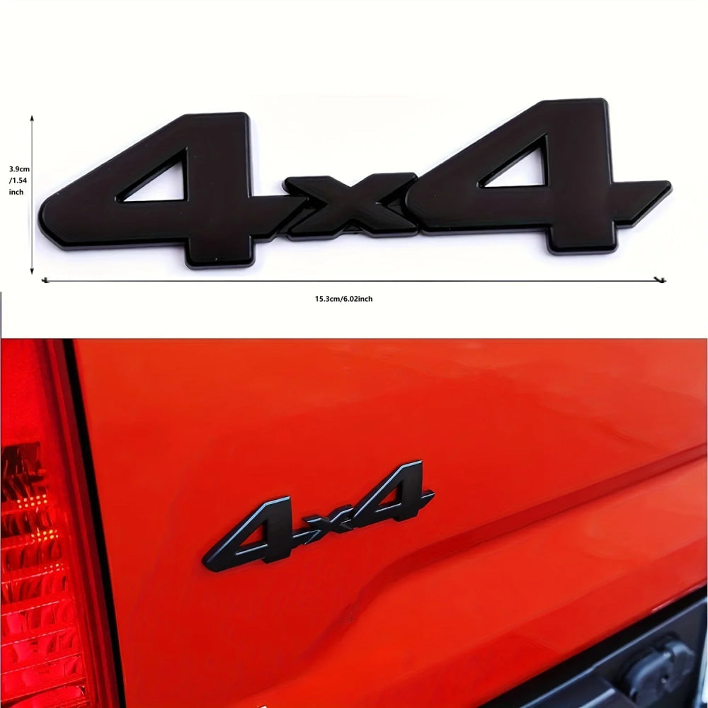 4X4 Emblem 8.8 Inch Badge for Dodge Ram 1500 2500 3500 Ford F150