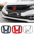 2 pcs Car Front Grille Trunk Emblem For Honda Civic Accord 8th 9th 9.5th 10th generation Rear Trunk Badge Logo auto front rear
