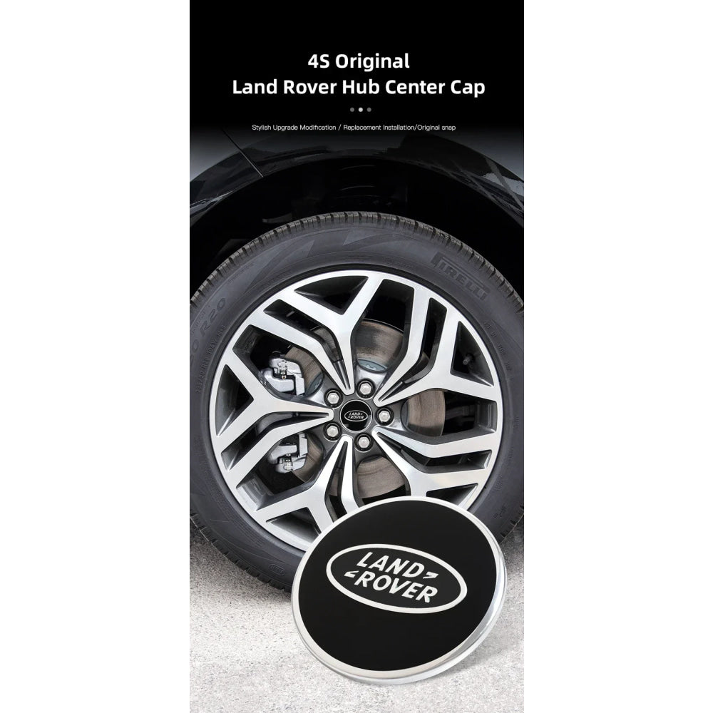 4Pcs 62MM Car Styling Wheel Center Cap Hub Replaced Covers For Land Rover Range Rover Evoque Velar Defender Discovery Freel