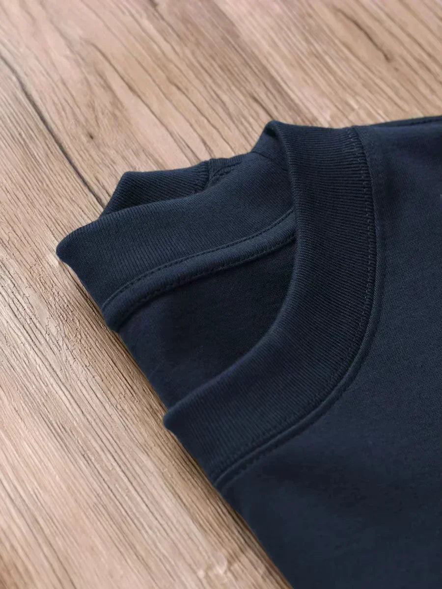 Summer Men's Sports Casual Loose Breathable 100%Pure Cotton Letter Printed Round Neck T-shirt Sports Fitness Short Sleeved Shirt