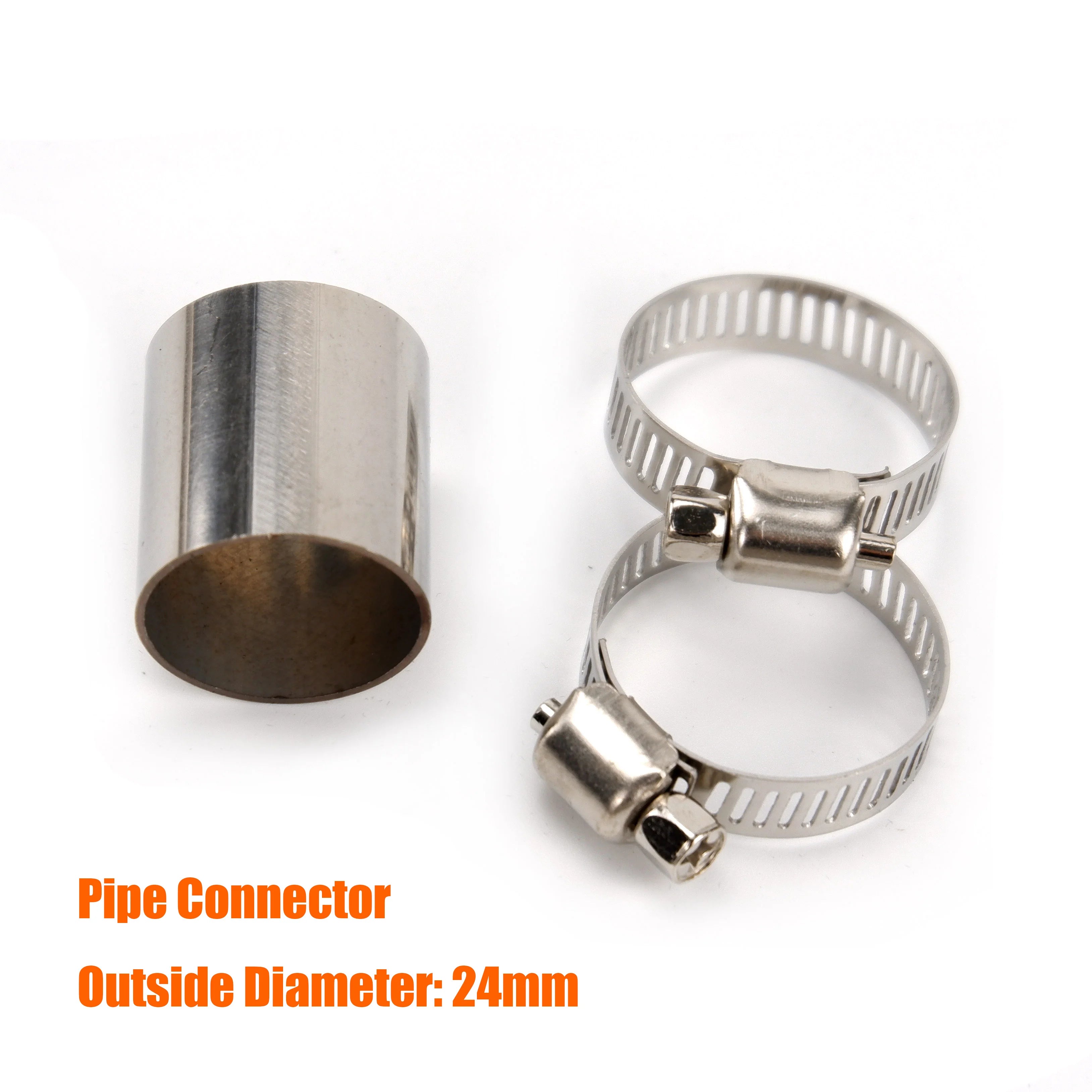 60cm 100cm 120cm 150cm 200cm 250cm 300cm Air Diesel Parking Heater Stainless Steel Exhaust Pipe Tube Gas Vent Hose Car Truck VAN