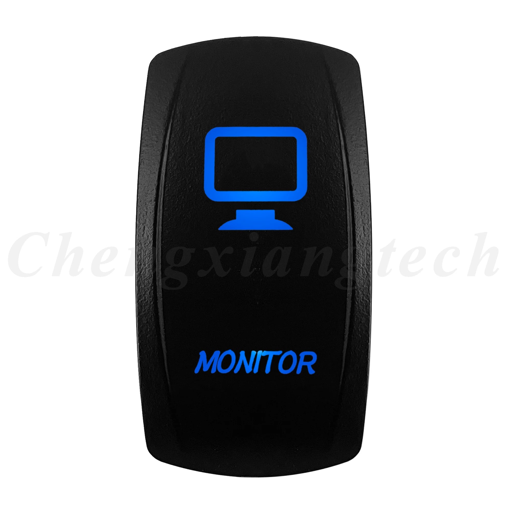 12V 20A Blue Led Car Boat Laser Rocker Switch ON OFF, (ON) OFF, ON OFF ON, (ON) OFF ON, (ON) OFF (ON) Waterproof