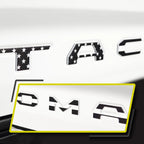Dedicated  Tacoma 2016, 2017, 2018, 2019, 2020 Tailgate 3D Letter Cover Emblem Car Sticker Design Car Accessories Sticker