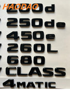 Gloss Black for Mercedes Benz GLE Coupe C292 W166 W167 GLE250d GLE350de GLE300d GLE350e GLE350d GLE400d GLE500e 4MATIC Emblems