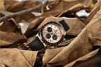 40mm New V2 PAGANI DESIGN Classic fashion Men Quartz Watches Sapphire Retro Chronograph Stainless Steel Waterproof Watch for Men