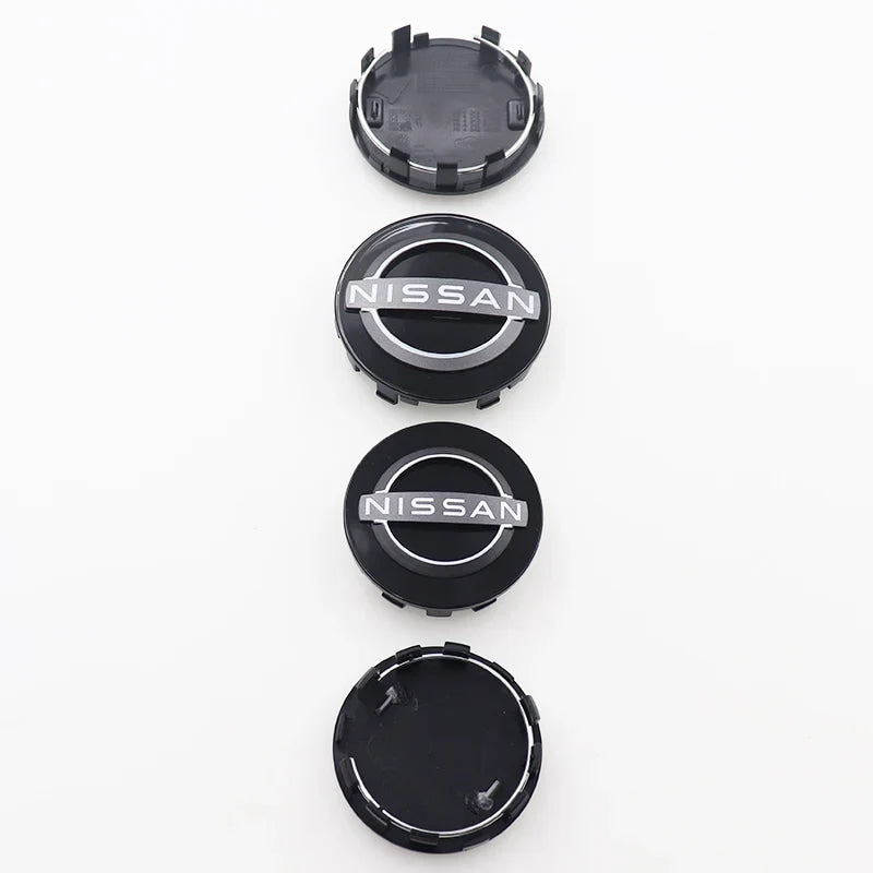 4pcs newest 54mm 63mm Nissan car emblem Wheel Center Hub Cap auto Rim refit dust-proof badge covers sticker styling accessories