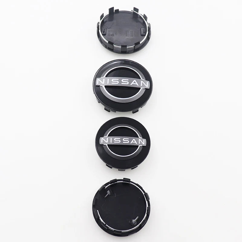 4pcs newest 54mm 63mm Nissan car emblem Wheel Center Hub Cap auto Rim refit dust-proof badge covers sticker styling accessories