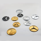1Pc 52mm 57mm Car Steering Wheel Center Emblem Stickers For Mercedes Benz AMG W203 W206 W205 W211 W212 W210 W201 Badge Accessory
