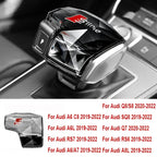 Audi Crystal Gear Shift Handle Head Lever A6 C8 A6L RS7 A7 Q8 S8 SQ8 Q7 RS6 A8L A4 A4L Q5L RS4 RS5 A5 S4 S5 SQ5