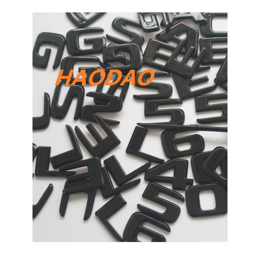 Gloss Black for Mercedes Benz GLE Coupe C292 W166 W167 GLE250d GLE350de GLE300d GLE350e GLE350d GLE400d GLE500e 4MATIC Emblems