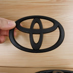 1pc 3D Car Emblem sticker For Toyota Front Grill Hood Rear Trunk Logo Corolla Camry RAV4 Hilux Yaris Prius Prado Badge Accessory