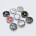 4PCS 75mm Metal Emblem Car Wheel Center Hub Cap Cover Badge For Mercedes Benz AMG GLK GLE GLC W203 W206 W220 W205 W211 W212 201